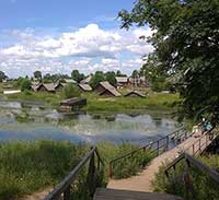 Вид на речку Боровку