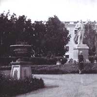Кировский сквер. 1950-е годы 