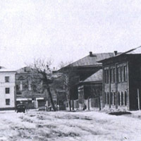 Улица Железнодорожная (Ветошкина). Фото 1950-х годов