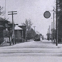 Улица Железнодорожная (Ветошкина). Фото начала 1960-х гг.