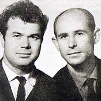 Виктор Коротаев и Николай Рубцов