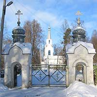 Ворота на Горбачевксое (Лазаревское) кладбище