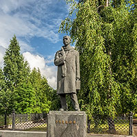 Памятник Н. М. Рубцову в Вологде