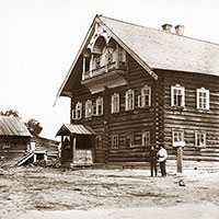 Дом в Заонежье. Фото Н. Я. Колли (конец 20-х гг.)
