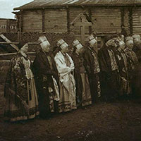 Мезенские девушки.