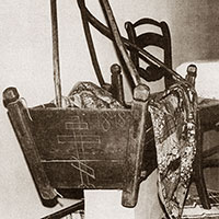 Крестьянская люлька. Тотемский уезд. Фото Т. А. Ворониной, 1990 г.