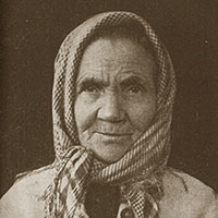 Сказительница Анастасия Степановна Богданова