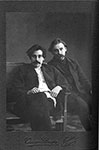 Рис. 4
Н. А. Клюев и С. А. Клычков. 1912 г. Архив семьи Кравченко 