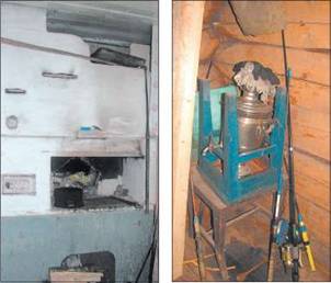 В вепсском  доме