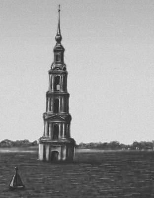 Волга в районе калязина