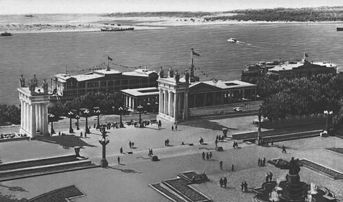 Волга Волгоград Вид на Волгу с Аллеи Героев