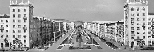 Old bus station in October. История Уфы и Башкортостана Старые фотографии ВКонта