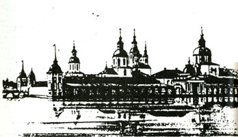 Кирилло-Новоезерский монастырь на озере Новом