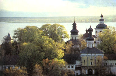 Вид на Успенский собор Кирилло-Белозерского монастыря. Фото А. Миловского