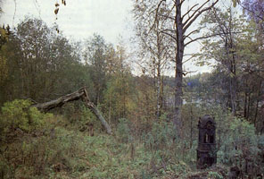 Ильинский погост на Цыпине. Осень 1993-го. Фото А. Миловского