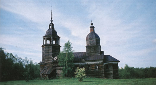 Церковь Николая Чудотворца. 1767 г. Деревня Чистый Дор. Кирилловский район, Вологодская область