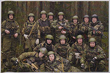 Шалашов Е.В. Дорога длиною в 20 лет... : посвящается сотрудникам ОМОН, ветеранам и семьям, памяти бойцов, погибших при исполнении служебного долга / Е.В. Шалашов. – Череповец : [б.и.], 2013 (ООО «Рекламное агентство «Инсайт плюс» ). – 200 c. : ил., портр., цв. ил. ; 21 см. – На обл.: Череповец. ОМОН, 1993-2013.