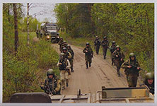 Шалашов Е.В. Дорога длиною в 20 лет... : посвящается сотрудникам ОМОН, ветеранам и семьям, памяти бойцов, погибших при исполнении служебного долга / Е.В. Шалашов. – Череповец : [б.и.], 2013 (ООО «Рекламное агентство «Инсайт плюс» ). – 200 c. : ил., портр., цв. ил. ; 21 см. – На обл.: Череповец. ОМОН, 1993-2013.