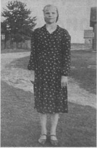 Нина Васильевна Петрякова. 1957 год