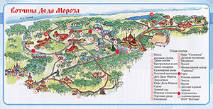 Вотчина Деда Мороза: [план-схема]