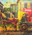 1924 год. Агитационные телеги в Вологде 1999 //Владимир Корбаков. Живопись. Графика. – М., 2005