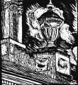 Ваза церкви Варлаама Хутынского //Варакин И., Дмитревский Н. Старая Вологда: Гравюры на линолеуме. – Вологда, 1922 