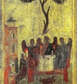 Икона «Зырянская Троица», написана по преданию Стефаном Пермским
