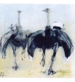 Бегущие страусы, 1997 Источник: Копьёв М. Старое новое : живопись, графика : [альбом.]. – Москва – Вологда : Инсан, 2007.