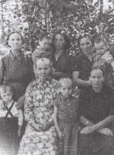 Семья Нахимовых. 1958 г.