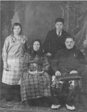 Семья Багаевых в Архангельске