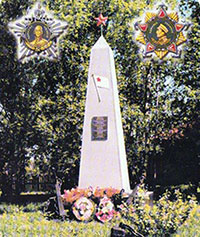 Обелиск павшим воинам, с. Куркино.