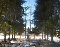 Памятник-монумент погибшим воинам-землякам, д. Минькино.