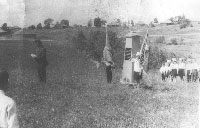 Памятник воинам-землякам, погибшим в годы Великой Отечественной войны 1941-1945 гг., д. Скородумка.