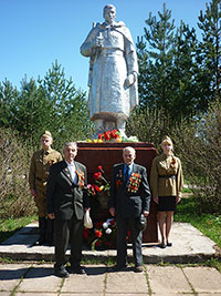 Памятник-монумент воинам, павшим на фронтах Великой Отечественной войны, д.  Юрово.