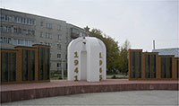 Памятник погибшим в Великой Отечественной войне, п. Вохтога.