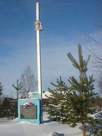 Обелиск погибшим в Великой Отечественной войне, с. Демьяново.