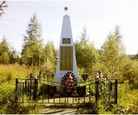 Памятник войнам-землякам в с. Великое (Никольское мо).