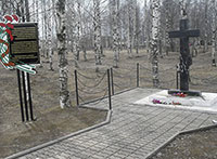 Поклонный крест на улице Школьной, г. Сокол. Фото Сергея Новожилова