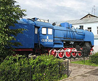 Паровоз СО-18-3100, ул. Можайского