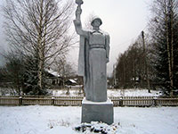 Памятник раменцам, погибшим в годы Великой Отечественной войны, д. Раменье.