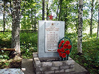 Памятник воинам, погибшим в годы Великой Отечественной войны, д. Шершуковская.