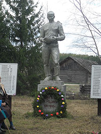 Памятник погибшим в годы Великой Отечественной войны, д. Филимоновская.