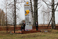 Памятник погибшим землякам в Великой Отечественной войне, д. Игумновская.