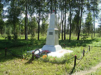 Обелиск в память о погибших земляках – участниках Великой Отечественной войны, д. Больше-Ивановское.