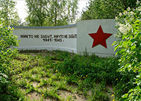 Памятник войнам-землякам, д. Ершово.