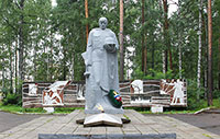 Памятник – мемориал воинам-бабаевцам, погибшим в годы Великой  Отечественной войны, г. Бабаево.