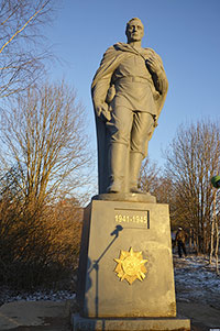 Памятник «Солдат» в селе Борисово-Судское Бабаевского района Вологодской области