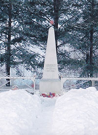 Памятник воинам-землякам, д. Кукшево.
