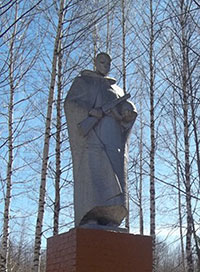Памятник Неизвестному солдату в Парке Победы, д. Никоновская.