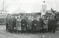 Открытие памятника погибшим воинам-землякам, д. Чушевицы.